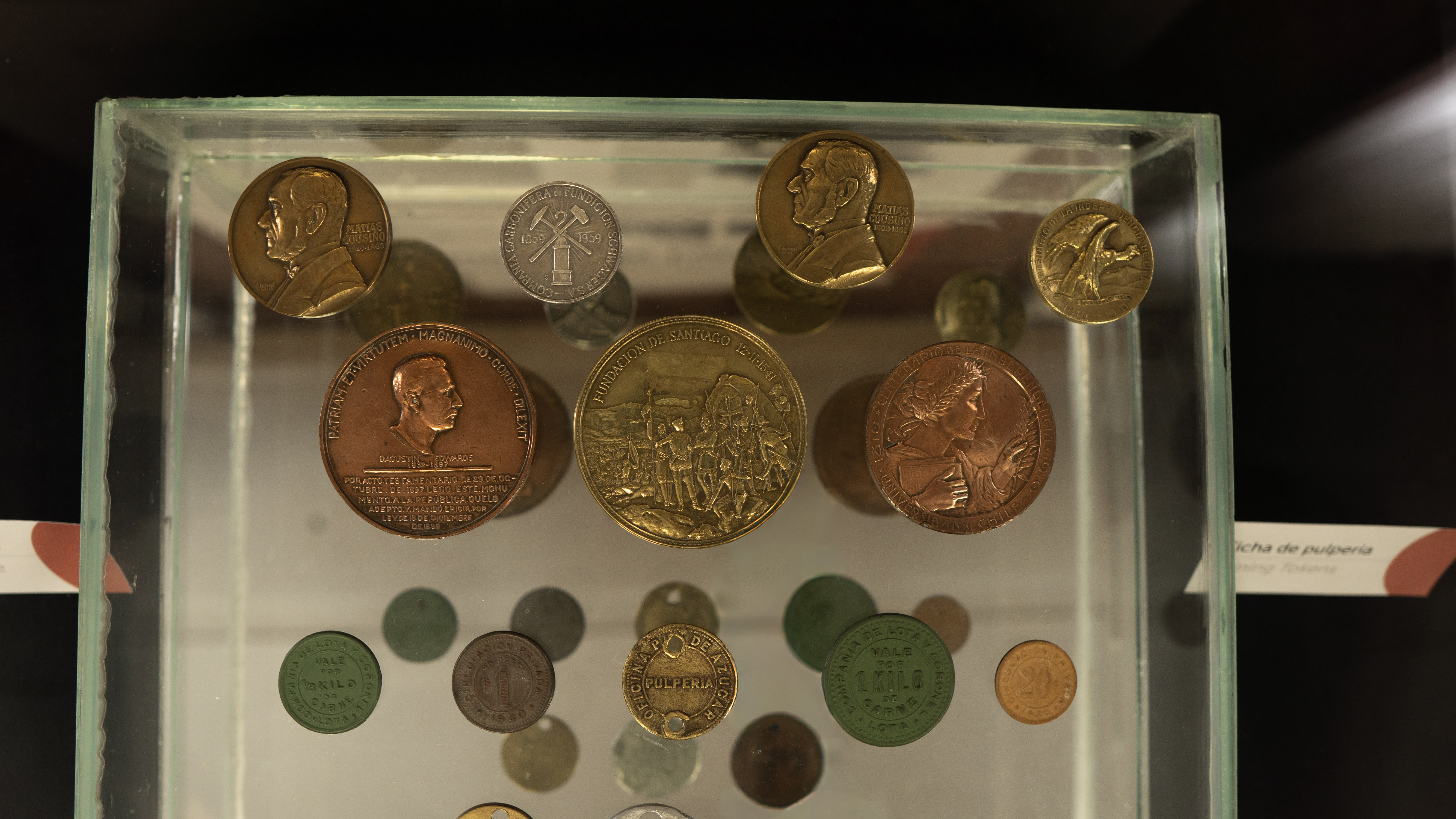 Colección histórica de medallas